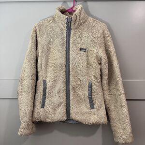 Patagonia Cream Teddy Jacket